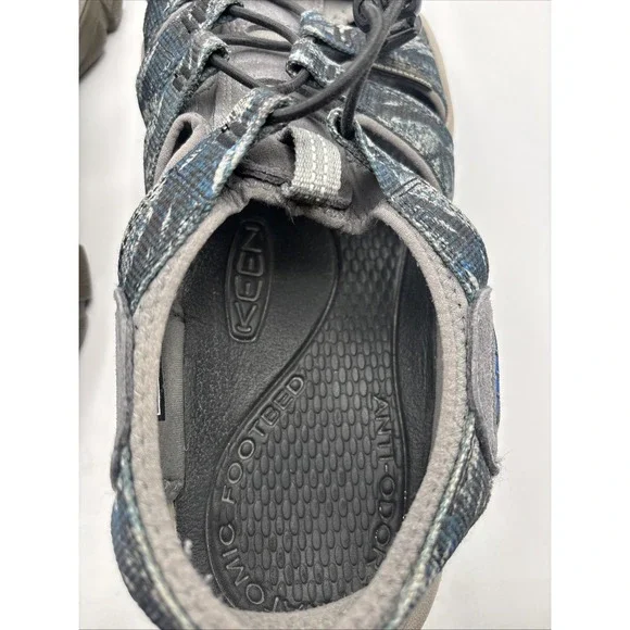 KEEN Men's Newport H2 Closed Toe Water Sandals, Midnight Navy/Neutral Gray, 12 M - Picture 7 of 9